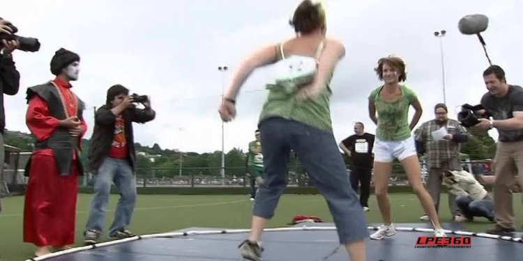 Irish Girls Sumo Wrestling