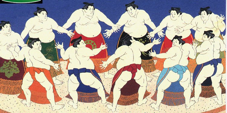 Japans Adult Diapers, after Kunisada