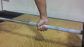 hook hold deadlift