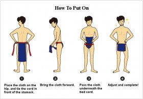 how to wear a fundoshi