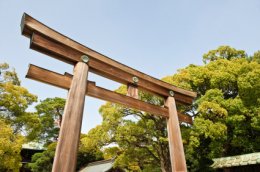 Main shrine, Meiji Jingu, Tokyo.