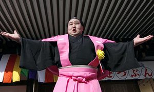 Sumo grand winner Asashoryu