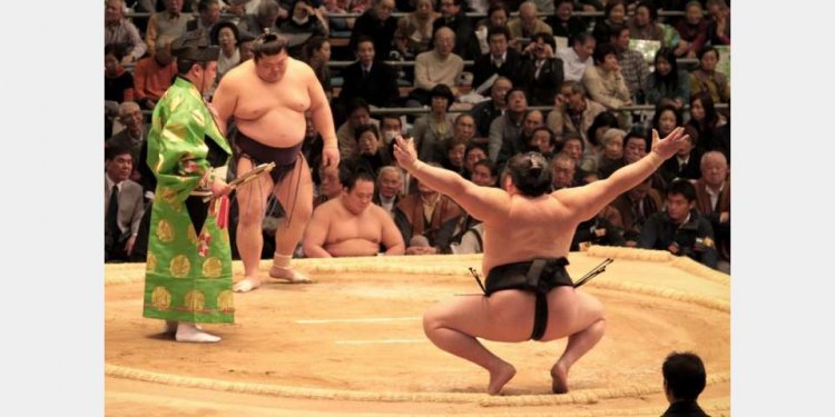 Sumo wrestling Osaka