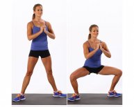 Sumo squats